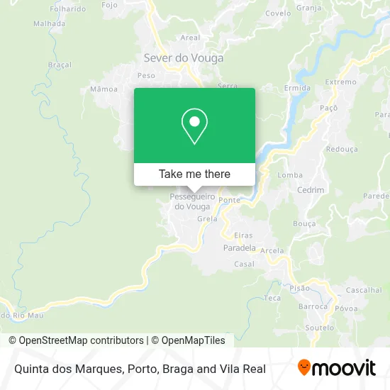 Quinta dos Marques map
