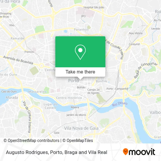 Augusto Rodrigues map