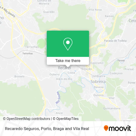 Recaredo Seguros map