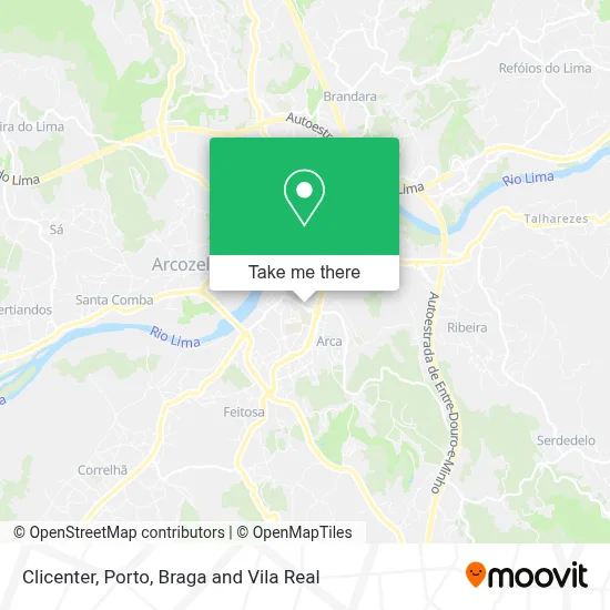 Clicenter map