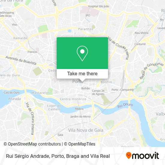 Rui Sérgio Andrade map