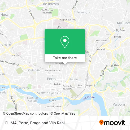 CLIMA map
