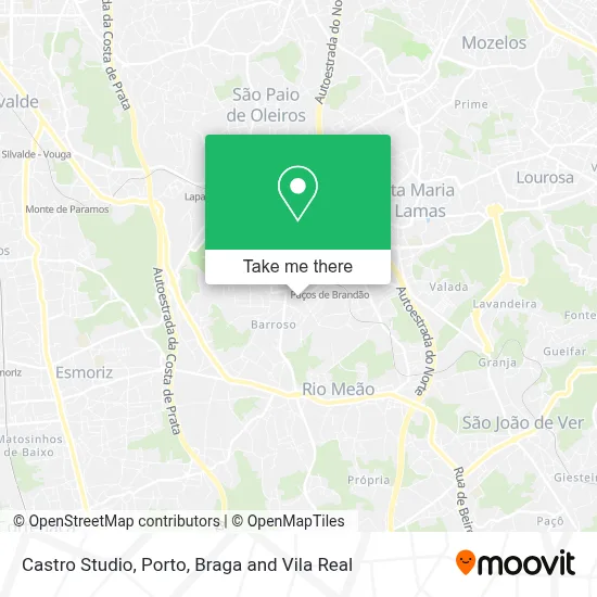 Castro Studio map