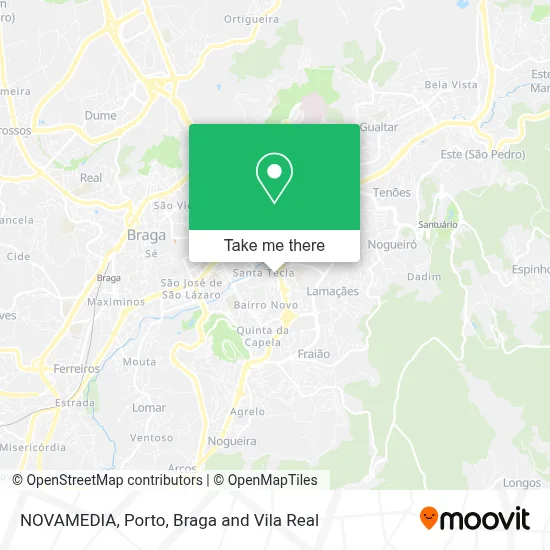 NOVAMEDIA map