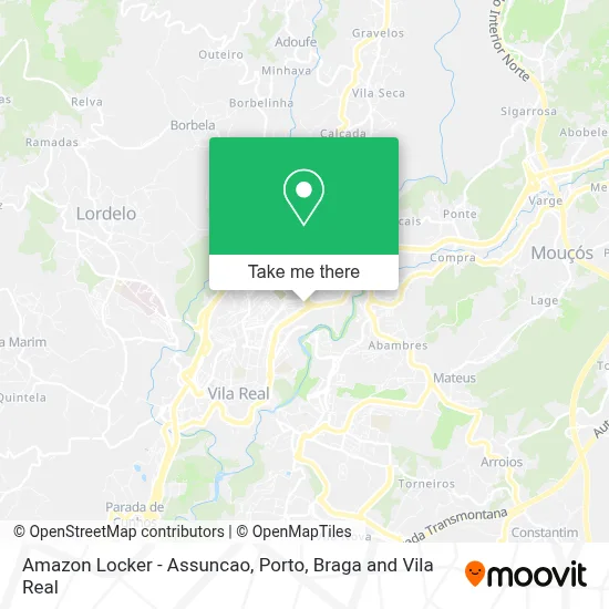 Amazon Locker - Assuncao map