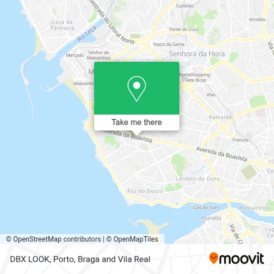 DBX LOOK map