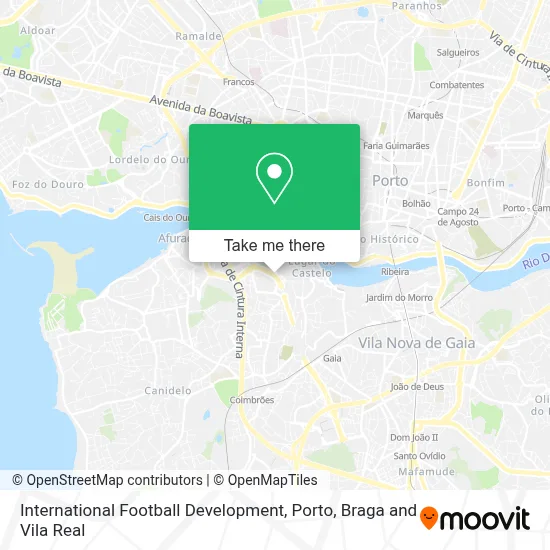 International Football Development map