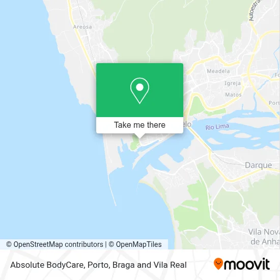 Absolute BodyCare map
