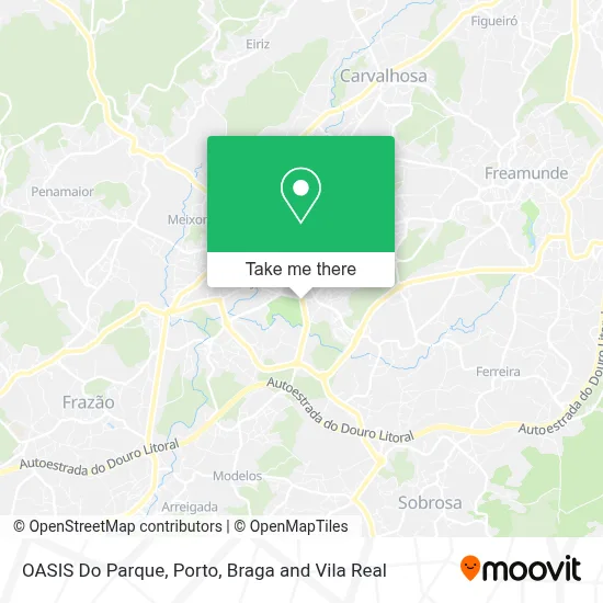 OASIS Do Parque map