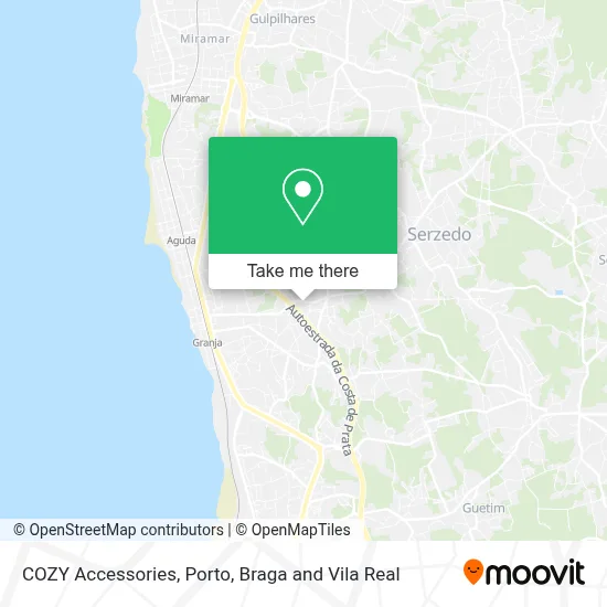 COZY Accessories map