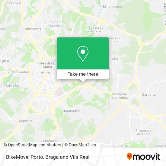 BikeMove map
