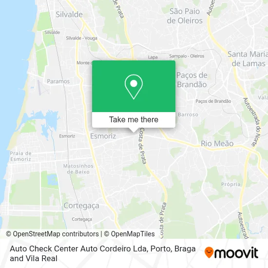 Auto Check Center Auto Cordeiro Lda map