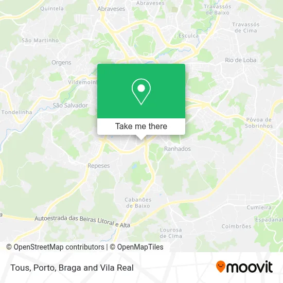 Tous map