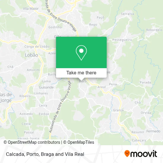 Calcada map