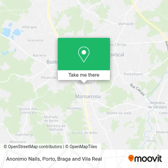 Anonimo Nails map