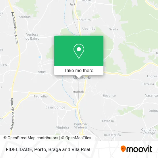 FIDELIDADE map