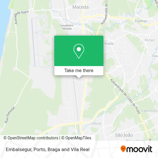 Embalsegur map
