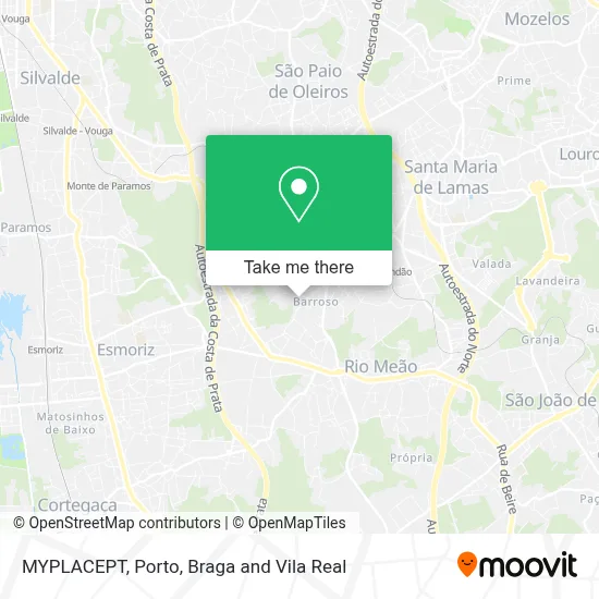 MYPLACEPT map
