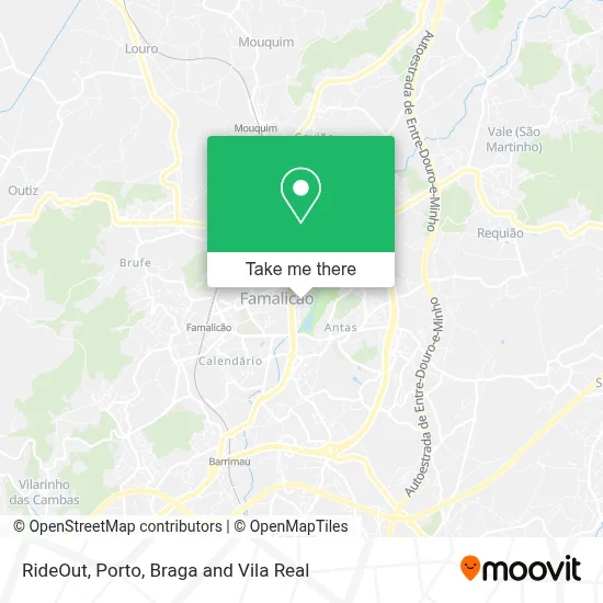 RideOut mapa