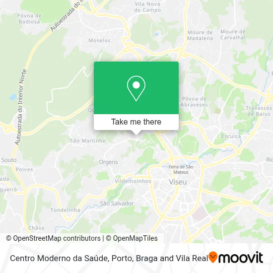 Centro Moderno da Saúde map