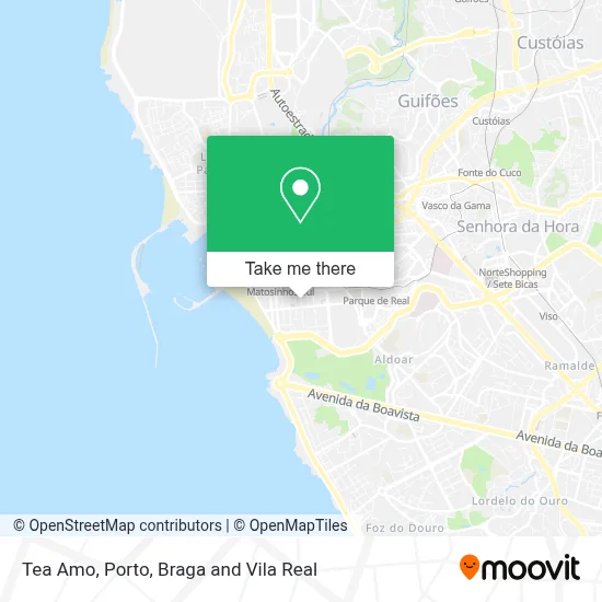 Tea Amo map