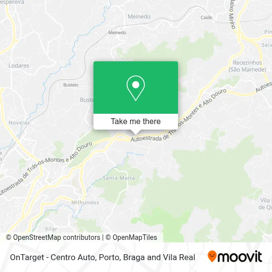OnTarget - Centro Auto map
