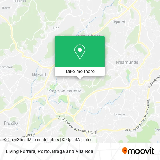 Living Ferrara map