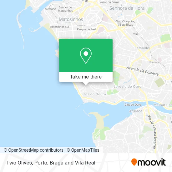 Two Olives map