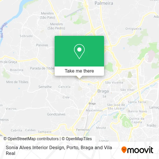 Sonia Alves Interior Design map
