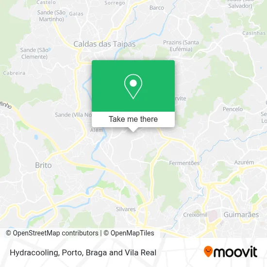 Hydracooling map