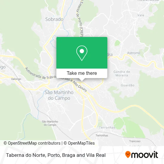 Taberna do Norte map