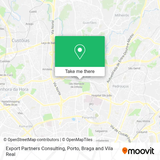 Export Partners Consulting map