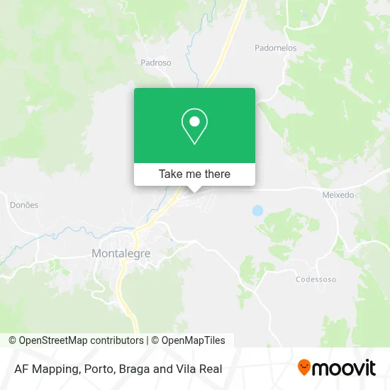 AF Mapping map