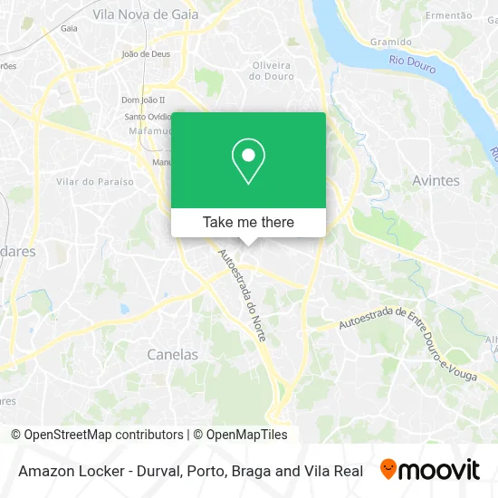 Amazon Locker - Durval map