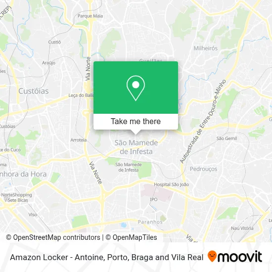 Amazon Locker - Antoine map