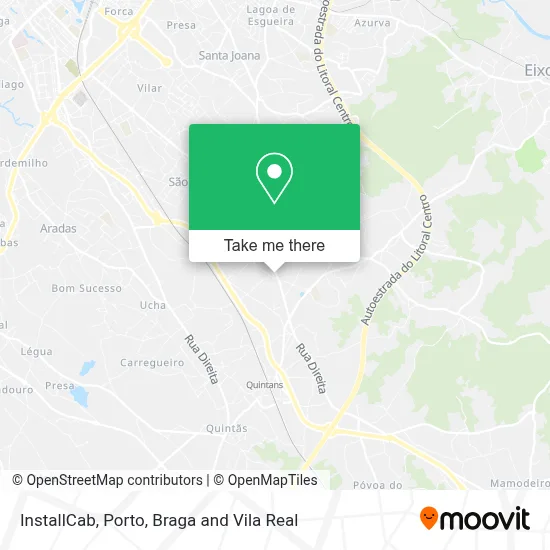 InstallCab map