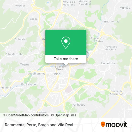 Raramente mapa