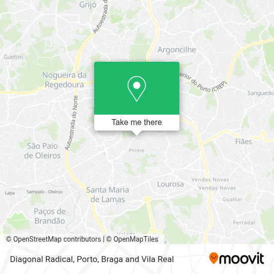 Diagonal Radical map