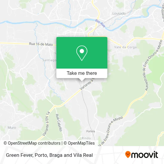 Green Fever map