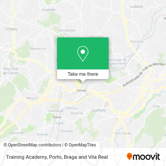 Training Academy map