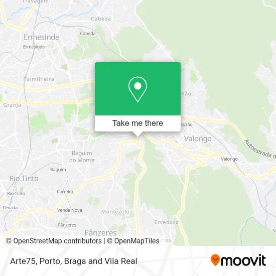 Arte75 map