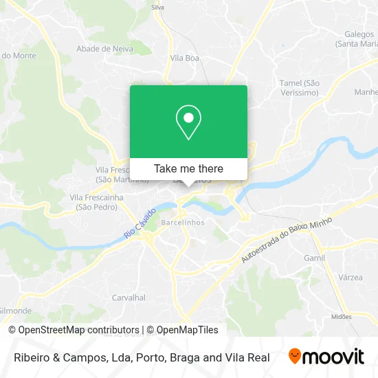 Ribeiro & Campos, Lda map