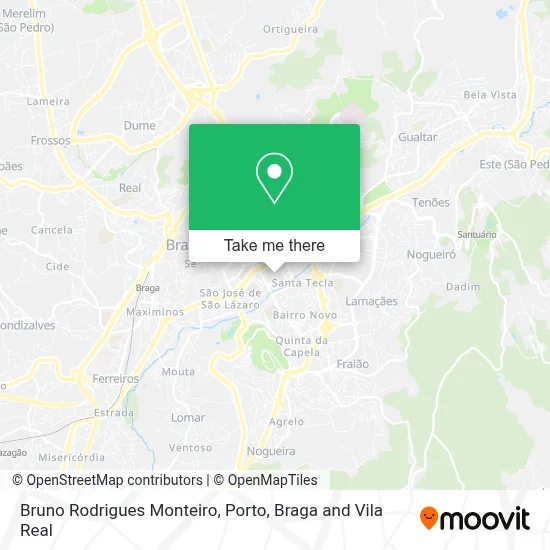 Bruno Rodrigues Monteiro map