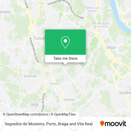 Segredos do Mosteiro map