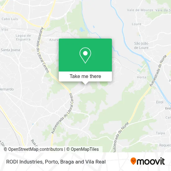 RODI Industries mapa