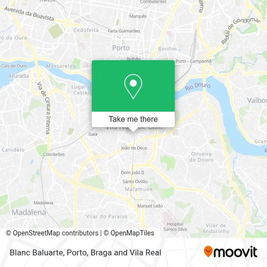 Blanc Baluarte map