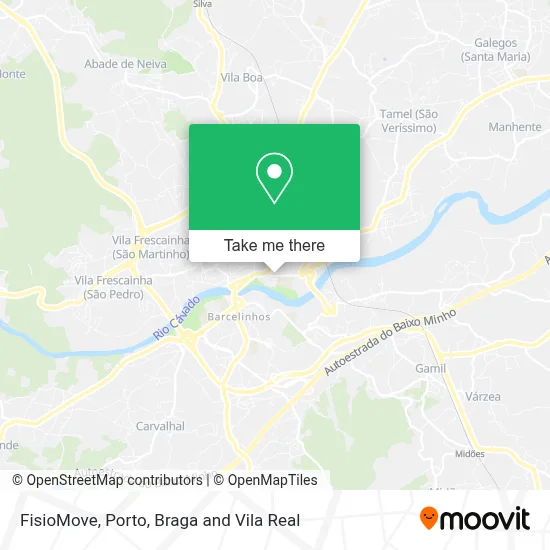 FisioMove map