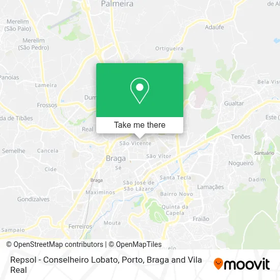 Repsol - Conselheiro Lobato map