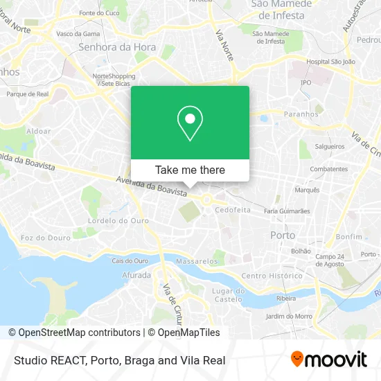 Studio REACT map