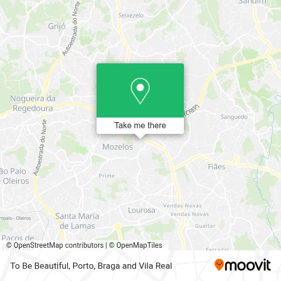 To Be Beautiful map